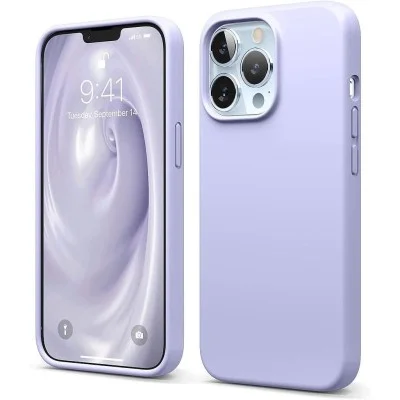 Cover Iphone 13 Pro Silicone Elago Purple